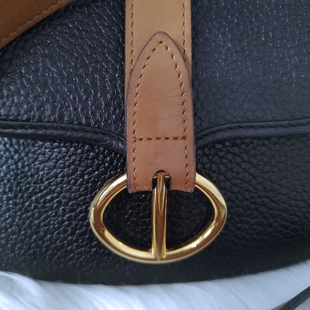 Dior vintage leather saddle crossbody bag EUC - Picture 2 of 12